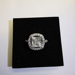 Engagement Ring 3CT Size 7 Moissanite